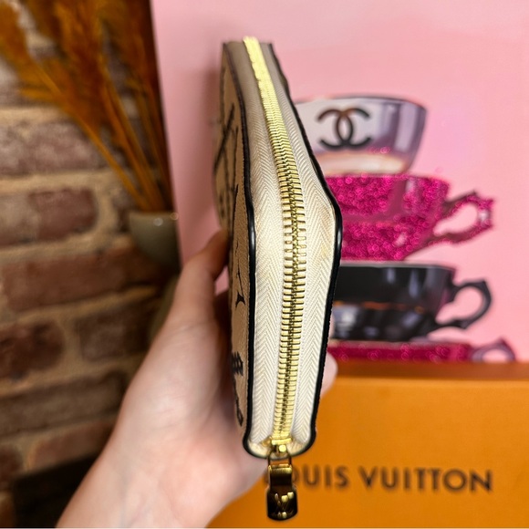 Louis Vuitton Empreinte Broderie Zippy Wallet Long Crème/Noir - Picture 12 of 16